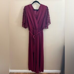 SHEIN | Butterfly Sleeve Jumpsuit